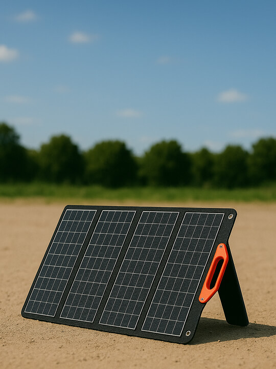 太陽光充電による長期稼働
